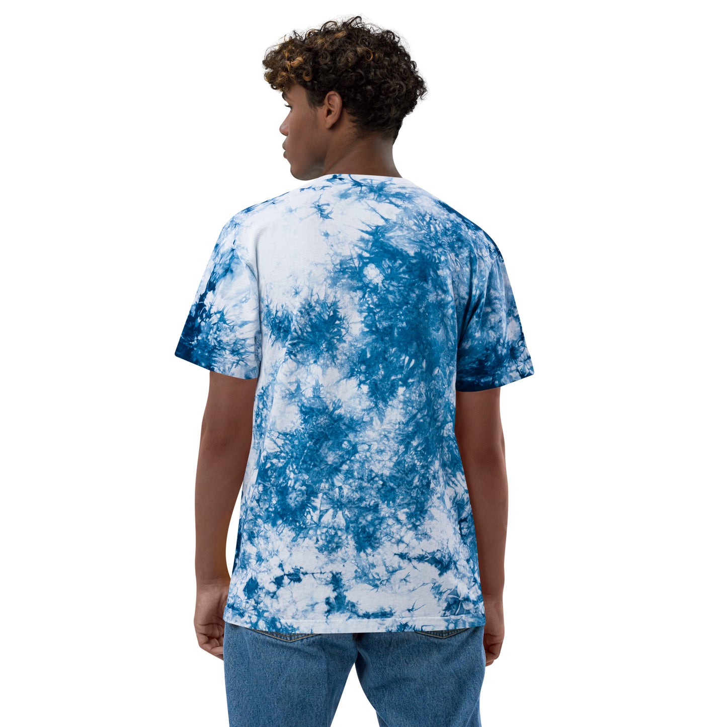 Stonehocker Übergroßes Batik-T-Shirt