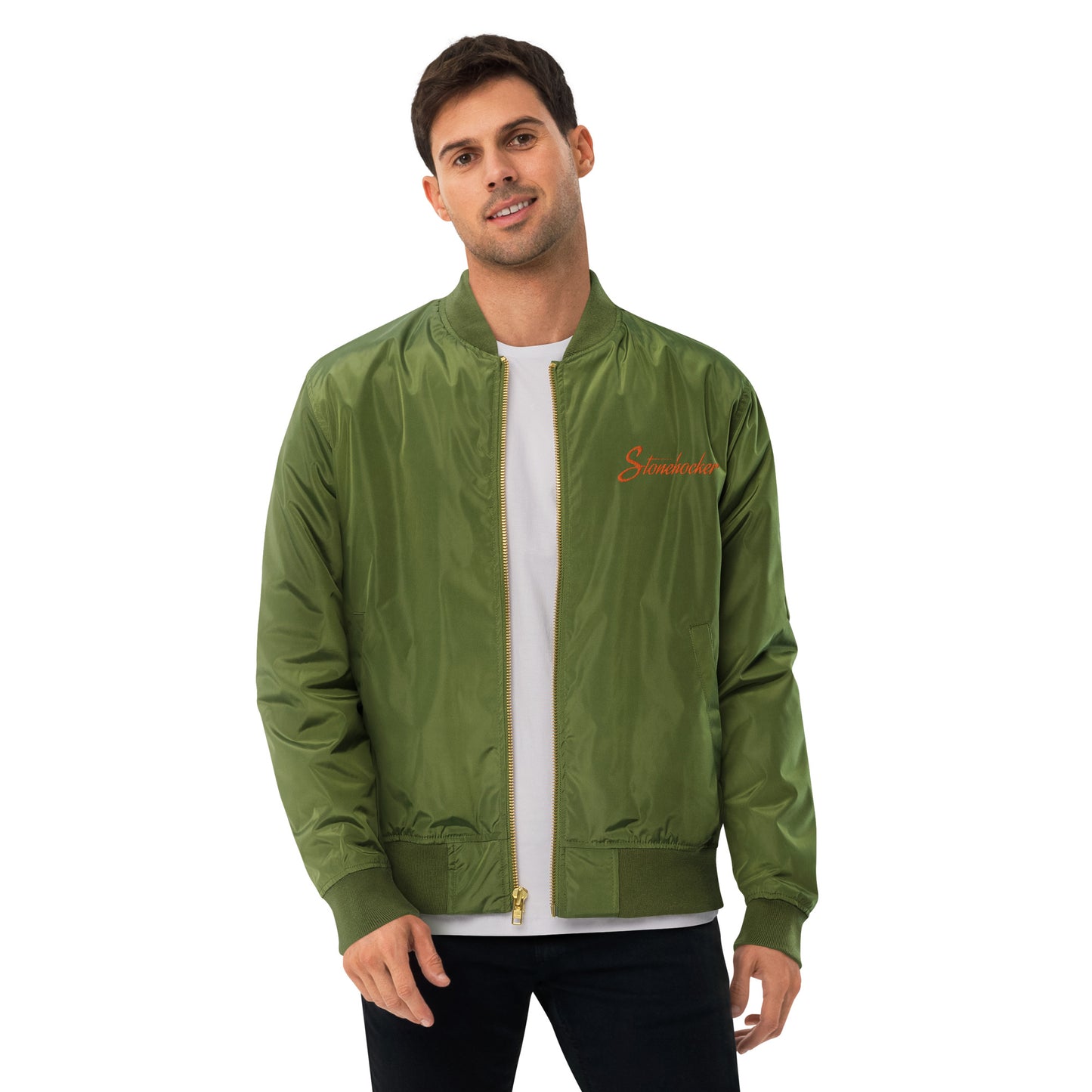 Stonehocker Premium recycelte Bomberjacke