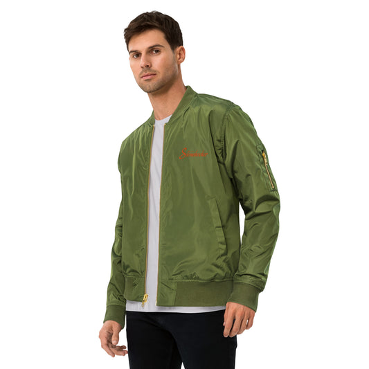 Stonehocker Premium recycelte Bomberjacke