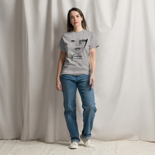 "I Am Divided" Kunst Unisex klassisches T-Shirt