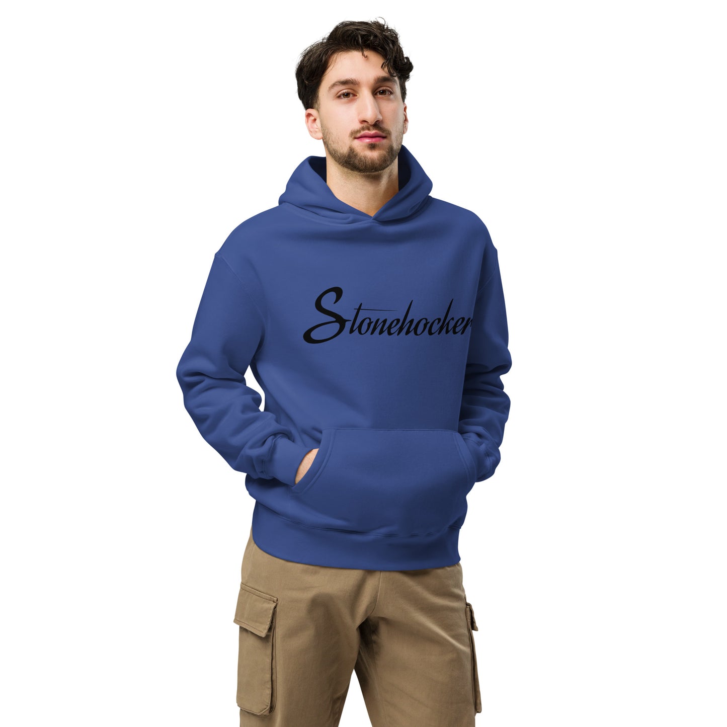 Stonehocker Unisex-Kapuzenpullover in Übergröße