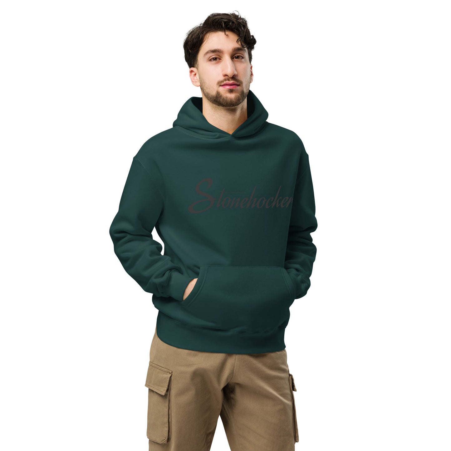 Stonehocker Unisex-Kapuzenpullover in Übergröße